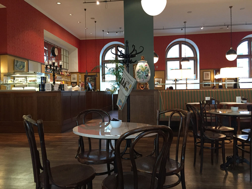 Kaffeehaus Dallmayr im Museum für Kommunikation